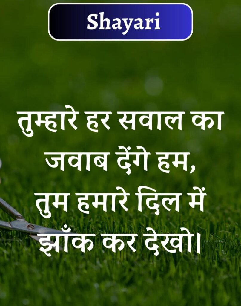 Best Attitude Shayari in Hindi - एटीट्यूड शायरी (10)