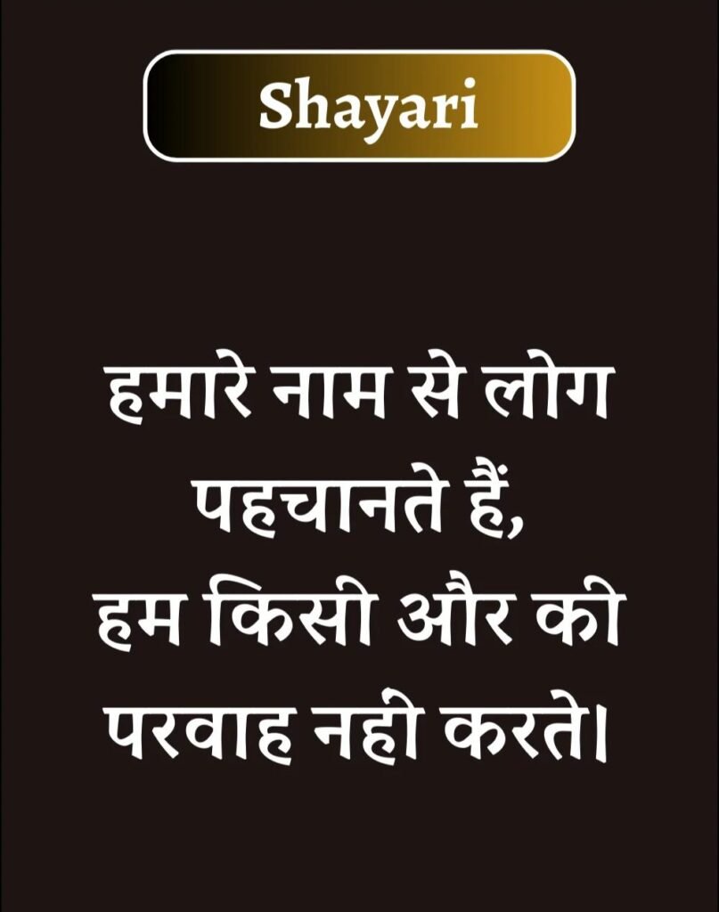 Best Attitude Shayari in Hindi - एटीट्यूड शायरी (16)