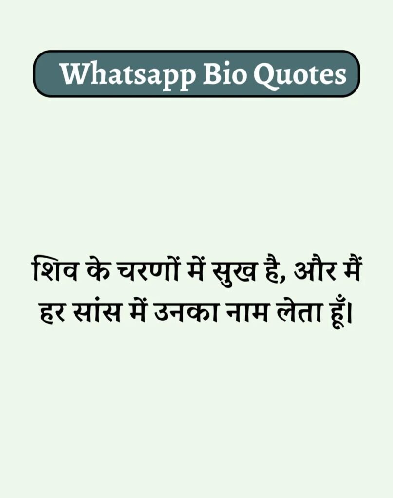 Best WhatsApp Bio in Hindi - वाट्सऐप बायो हिन्दी में। (3)